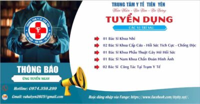 THÔNG BÁO TUYỂN DỤNG NĂM 2025